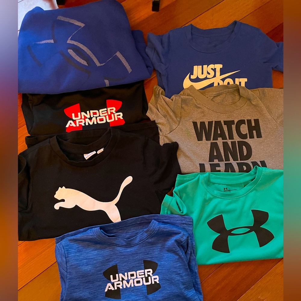 Boys Nike & Under armour lot